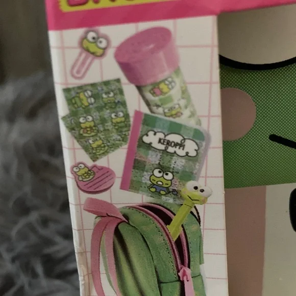 Keroppi Backpack - Green and Pink - Picture 3 of 16